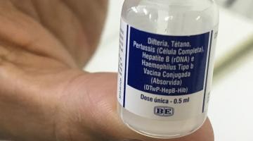 Santos inicia distribuição da vacina pentavalente