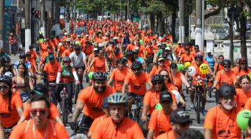 Passeio ciclístico alusivo ao aniversário de Santos abre inscrições na segunda-feira