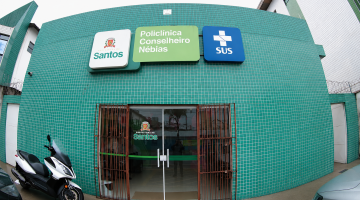 fachada da policlínica #paratodosverem