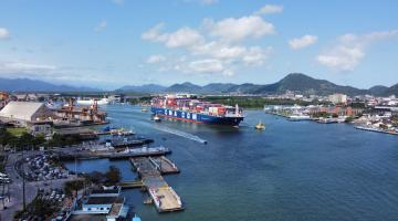 visão aérea do porto #paratodosverem