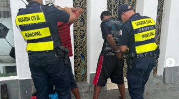 Guarda de Santos prende dupla suspeita de assalto no bairro Aparecida