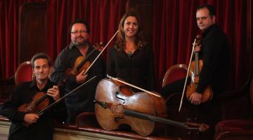 Quarteto de Cordas faz concerto no Teatro Guarany