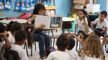 Trabalho de incentivo à leitura em escola de Santos integra curso da revista digital Nova Escola