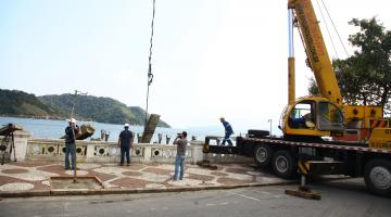 Iniciada remoção de partes comprometidas do Deck do Pescador