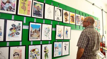 Gibiteca recebe mostra de Street Fighter 