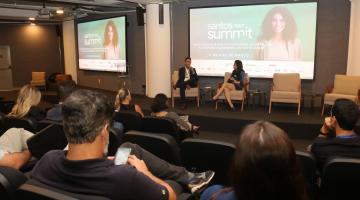 Santos Summit: palestras sobre inovação, empreendedorismo e sustentabilidade chamam atenção