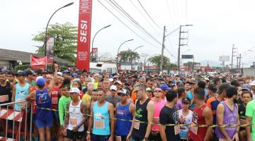 Santista de Pedestrianismo reúne cerca de 2 mil atletas e celebra 47 anos da Zona Noroeste