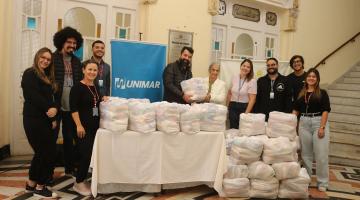 Fundo Social de Santos recebe doação de mais de 8 toneladas de alimentos