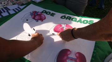 Evento em Santos presta serviços de saúde e reforça importância da doação de órgãos