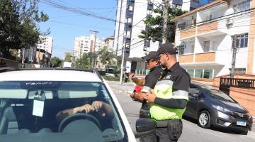 Maio Amarelo: Santos faz ação educativa com motoristas e motociclistas; nesta sexta será na ciclovia