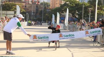 Prefeitura abre inscrições de PCDs para o 37º Santista de Pedestrianismo no dia 3 de junho