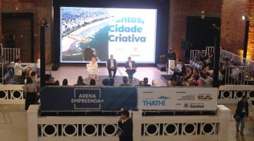Fórum discute inovação e empreendedorismo e destaca Santos como cidade criativa