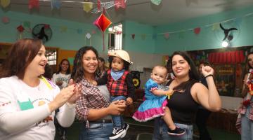 Festa junina alegra crianças e une comunidade em escola municipal no Marapé