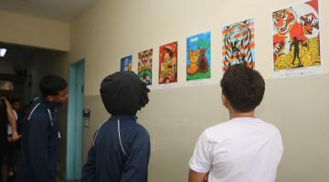 Campanha na escola. #Paratodosverem