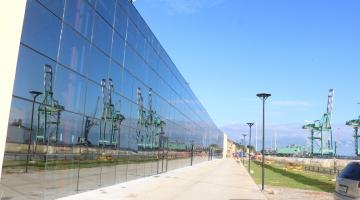 Armazém 3 do Parque Valongo já revela Santos em nova perspectiva