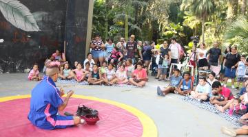 Famílias curtem dia especial com programação inclusiva no Jardim Botânico em Santos