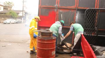 Mutirão de combate à dengue. #Paratodosverem