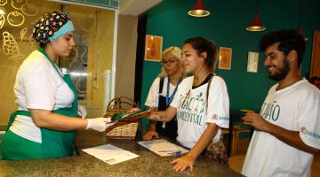 Campanha estimula uso da Recicleta por restaurantes