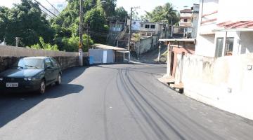 Obras garantem mais segurança no Morro José Menino, em Santos