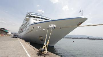 Navio Sirena chega nesta quarta com 641 passageiros em trânsito