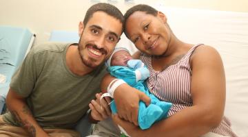 Maternidade Silvério Fontes, em Santos, acolhe bebê que nasceu em carro