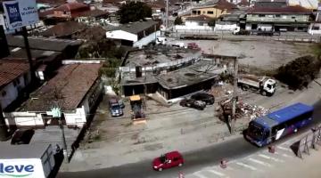 Terreno adquirido pela Prefeitura vai alargar pista e abrigar base da PM na entrada de Santos 