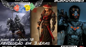 Liberdade é o tema da 18ª Roda de Jogos