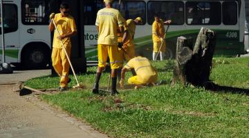 Capinação é destaque do Viva o Bairro na Nova Cintra 