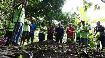 Curso em Santos dá orientações práticas sobre compostagem e agricultura urbana