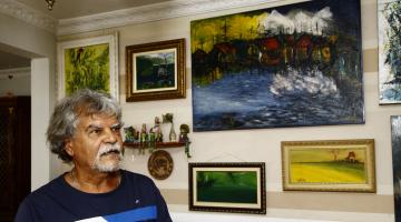 Artista plástico morador de Santos é premiado na Itália