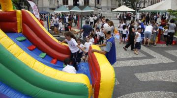  Praça Mauá recebe atividades em alusão ao Dia das Crianças