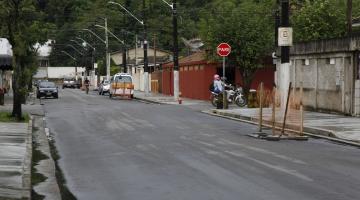 Obras na Rua São Sebastião estão na fase final