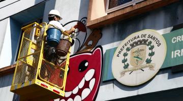 Creche em Santos ganhará fachada colorida com grafite