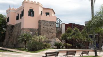 vista geral do outeiro de santa catarina, sede da fams. #paratodosverem