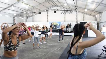 Com as tendas de volta, Santos Verão 2024 inicia programação na orla e pontos turísticos