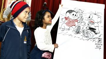  Concurso vai estimular 5,6 mil crianças de Santos a criar histórias em quadrinhos