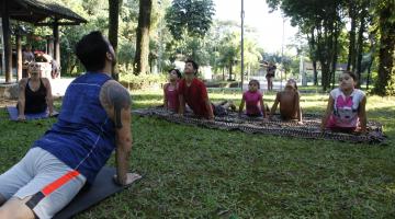 Ioga Kids retoma atividades no Jardim Botânico