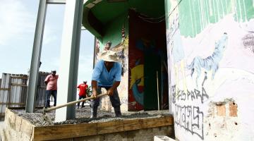 Reforma e ampliação da Torre de Jurados tem 75% dos serviços prontos. Veja vídeo