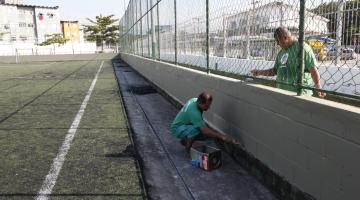 Cuidando de Santos focaliza em pintura de escolas na ZNO