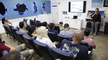 Monitores do Verão no Clima começam treinamento em Santos