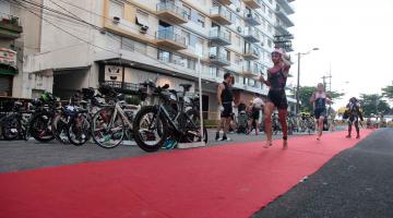 Santos recebe prova de triathlon classificatória para as Olimpíadas 2020