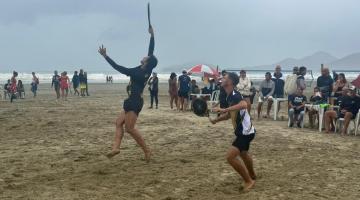 Final do Santos Open Beach Tennis. #Paratodosverem