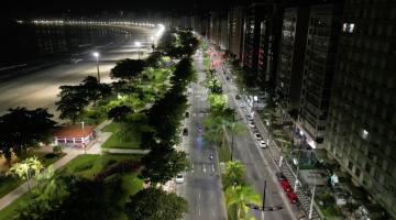 vista aérea de trecho da avenida da praia. #paratodosverem