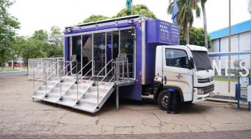carreta móvel do sebrae #paratodosverem 