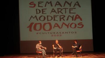 Escritores debatem sobre a importância dos autores da ‘Semana de 22’ em Santos