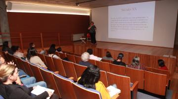 Museu Pelé sedia aula de curso sobre preservação do patrimônio cultural