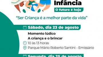 Seminário com atrações culturais e palestras discute a primeira infância em Santos