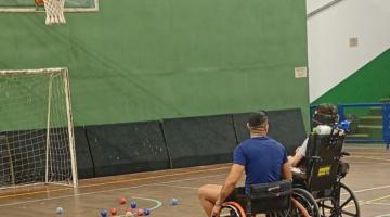 Atividade Motora para pessoas com deficiência. #Paratodosverem