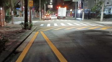 nova sinalização na via #paratodosverem 
