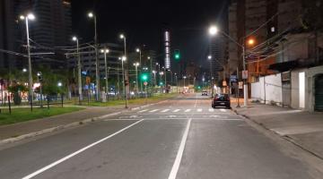 via com a nova sinalização pintada #paratodosverem